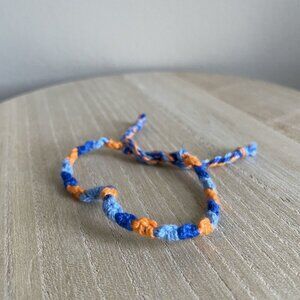 Sanne Bracelet, anklet, trendy, comfortable, tie, embroidery thread, woven, gift